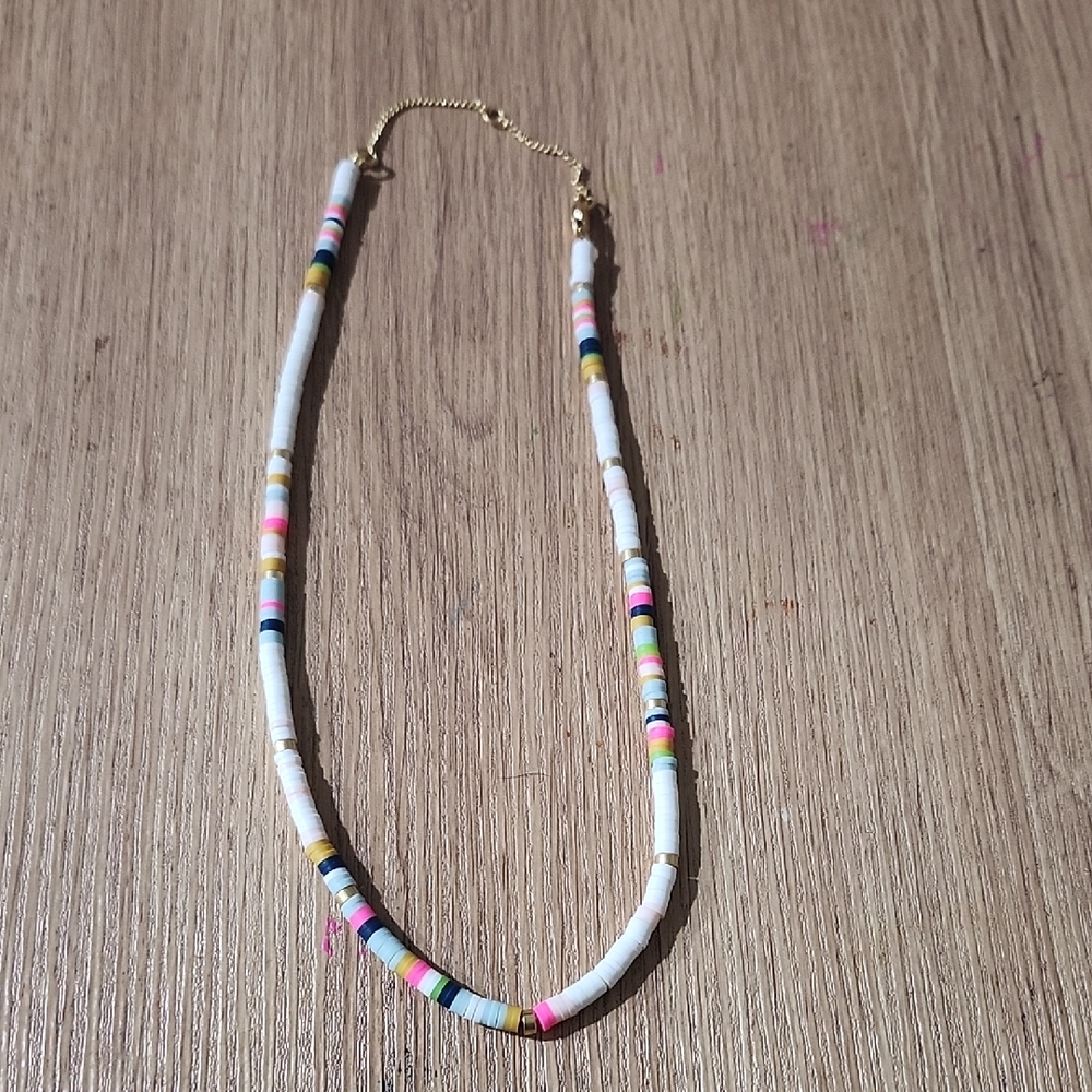 Madewell Multi Colored Beaded Necklace